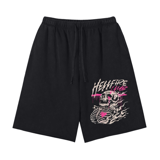 Vintage Hellfire Washed Shorts